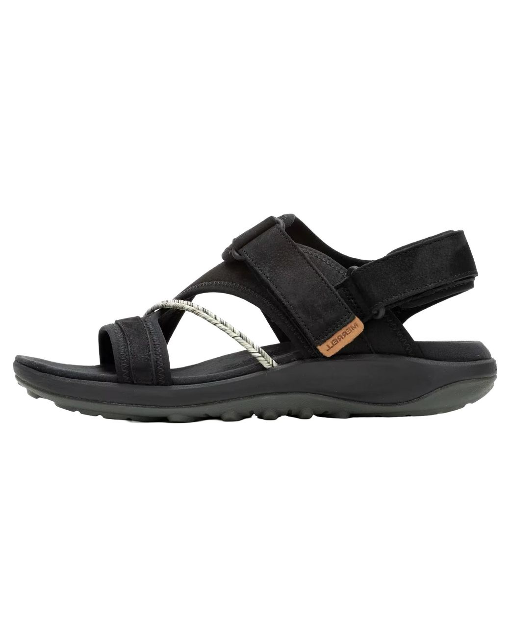 Merrell Black Terran 4 Backstrap Wide Sandal