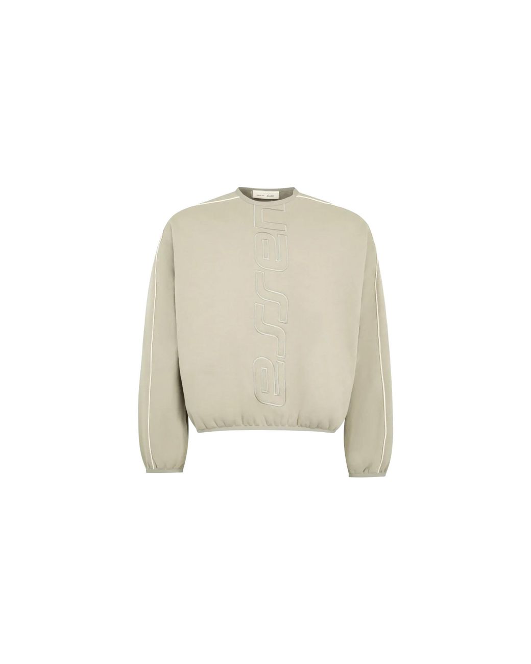 Fear Of God Black Active Trace Modern Crewneck Sweatshirt "Seal" 192Sp264072F" for men