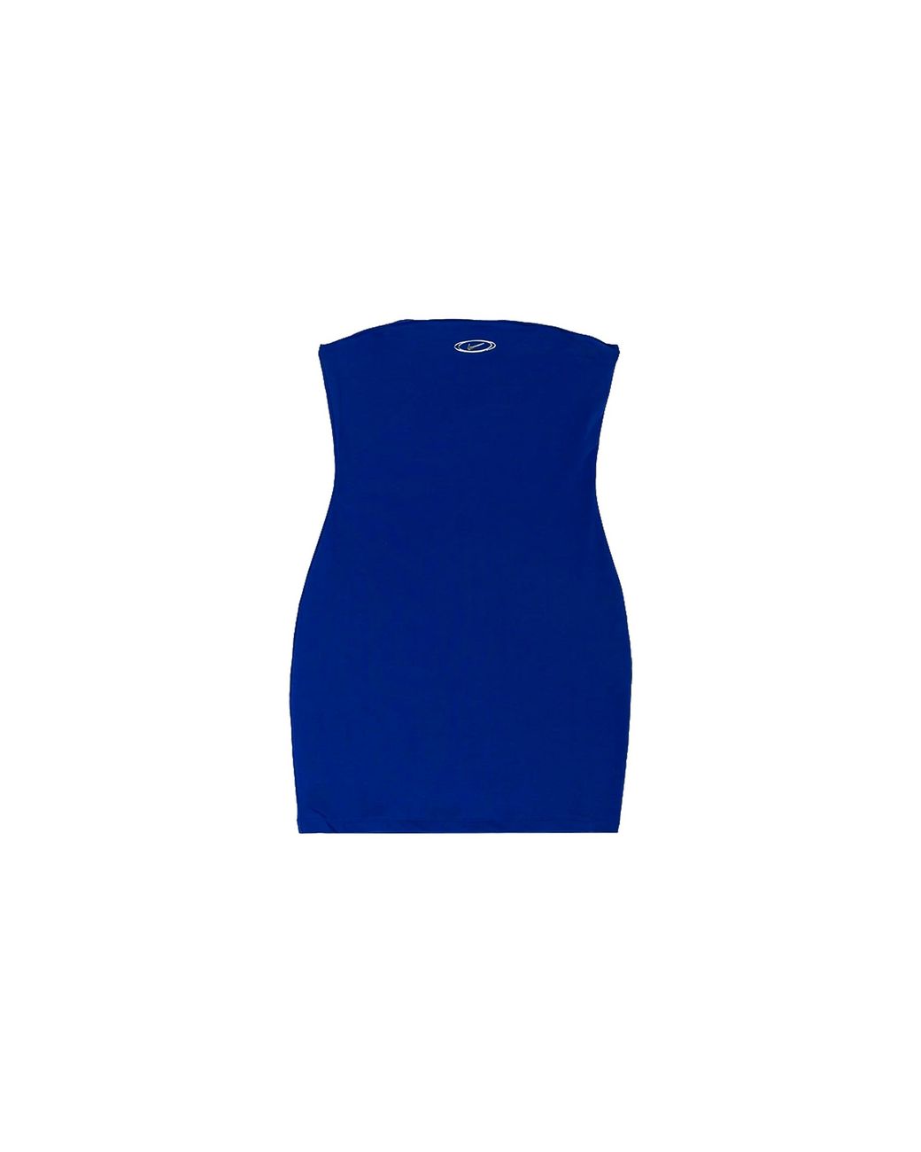 Nike Blue Sportswear Tight Tube Dress "Old Royal Metallic" Iu2644 417"