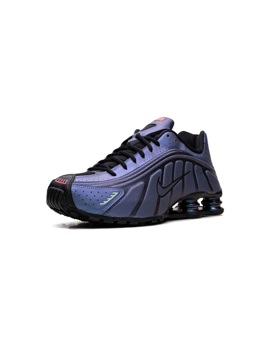 Nike Blue Shox R4 "Iridescent" Hq3446 001" for men