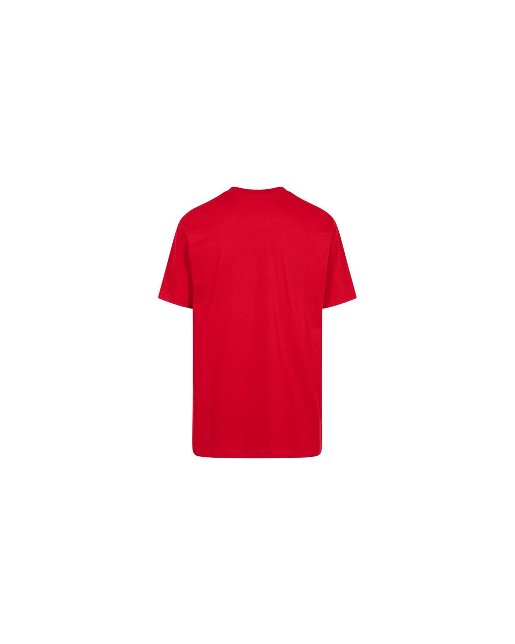 Supreme Red Swarovski Box Logo T-Shirt "Ss19" Su6976"