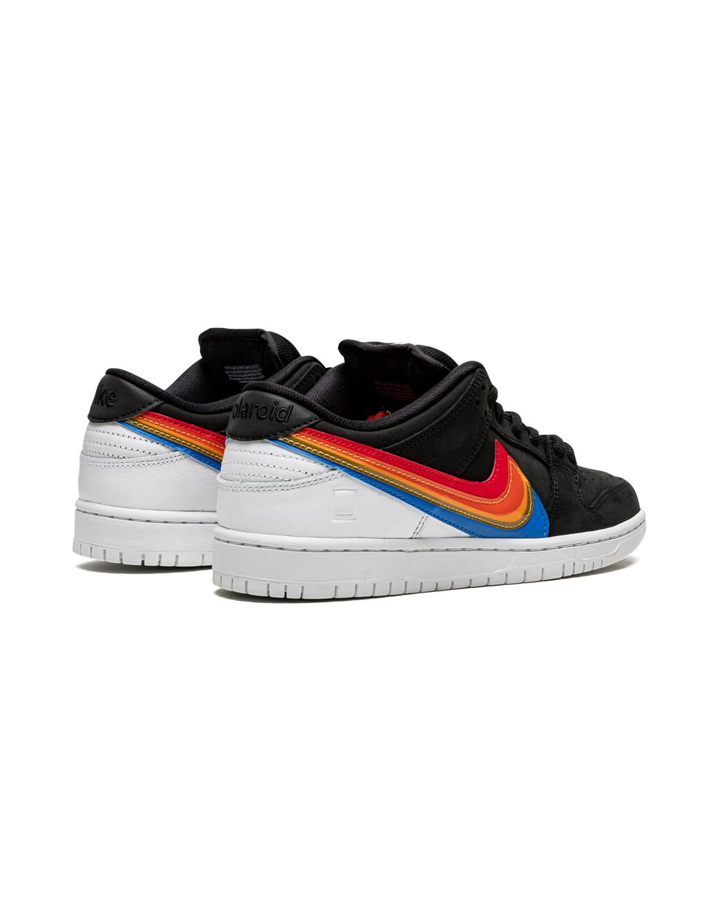 Nike Black Sb Dunk Low "Polaroid" Dh7722 001" for men