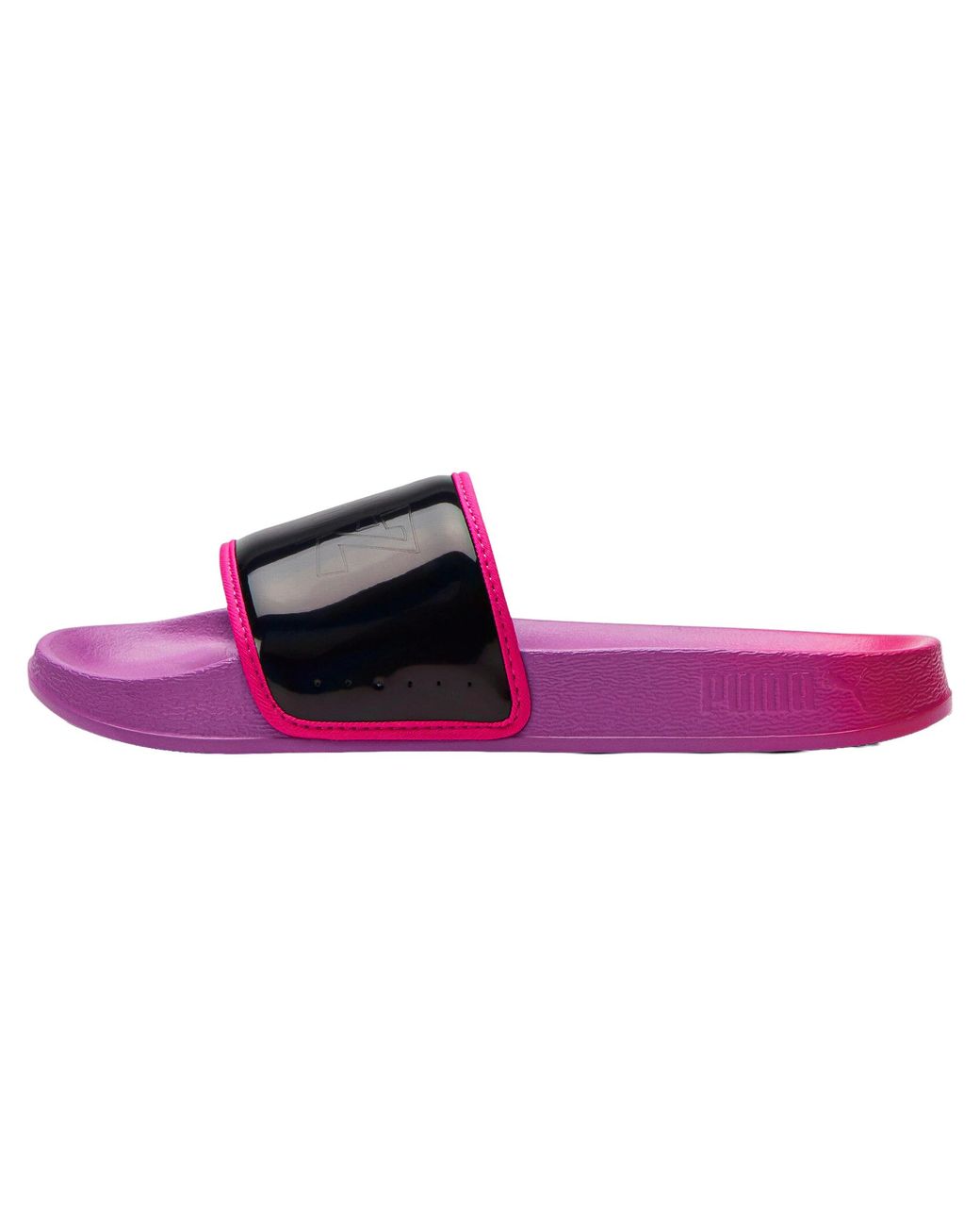 PUMA Black Leadcat Slides "Bratz Byzantium" 384474 01"