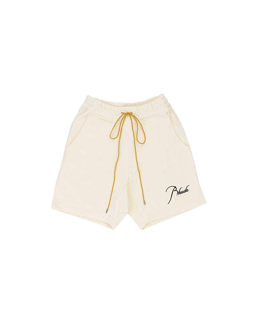 Rhude Black Ssense Exclusive Script Shorts Shorts Rhfw21Sh09012196" for men
