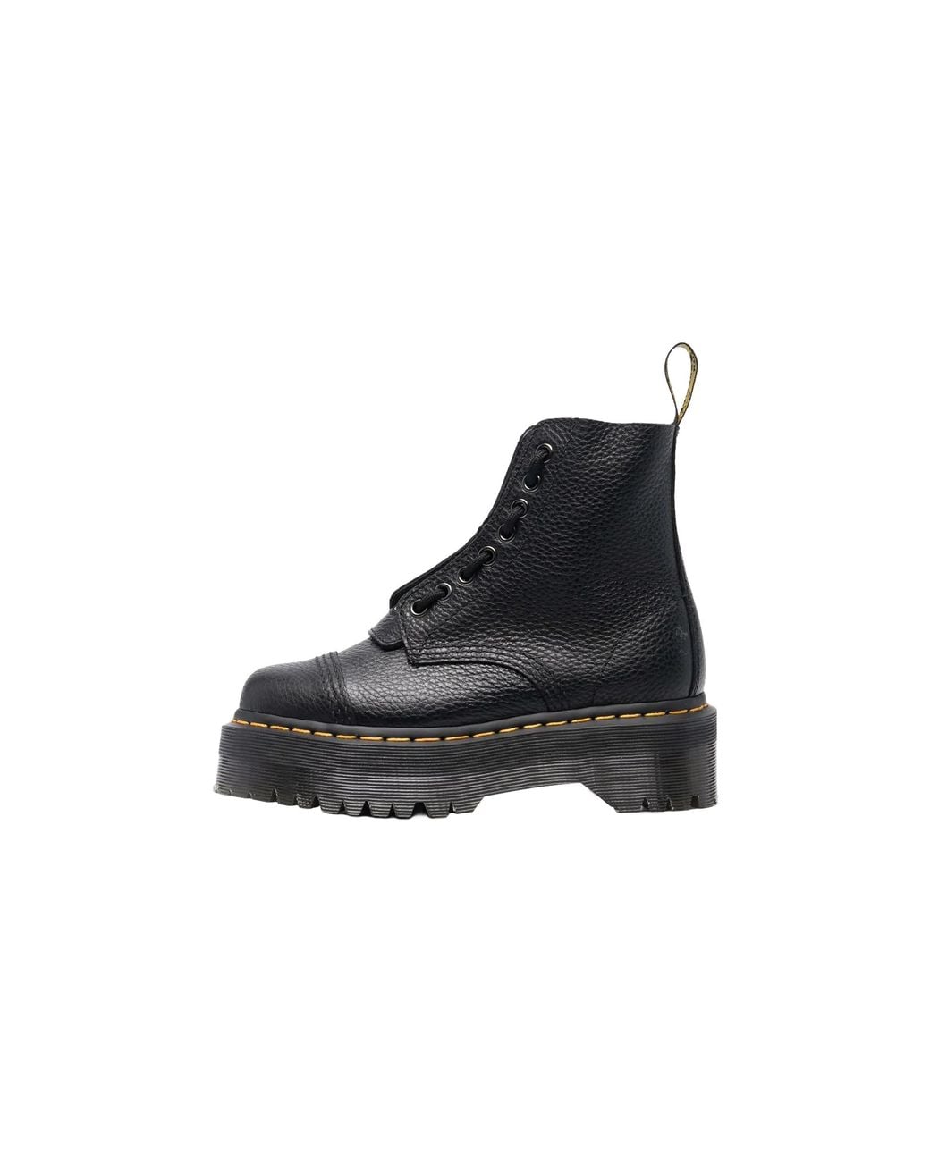 Dr. Martens Black Sinclair Platform Boots Milled Nappa" 22564001" for men