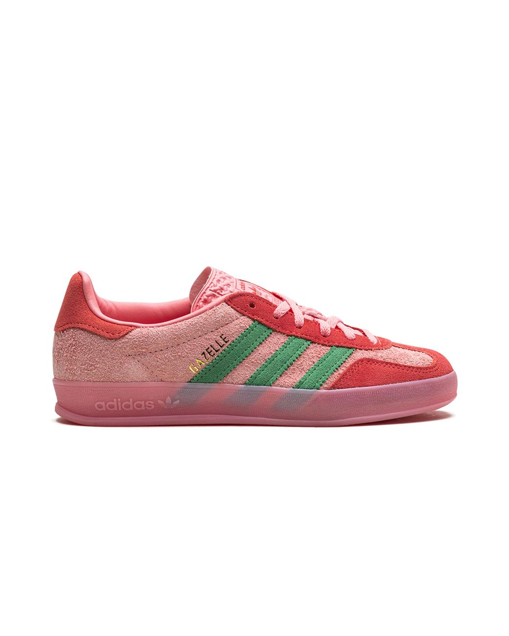 Adidas Black Gazelle Indoor "Semi Spark Preloved Scarlet" Ig6782"