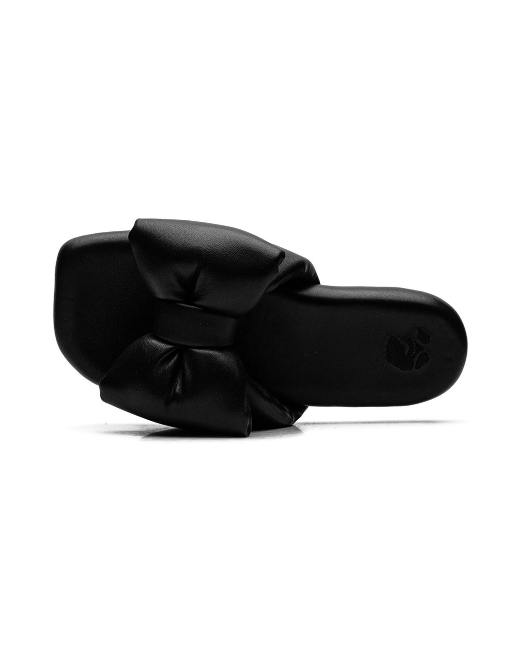 Off-White c/o Virgil Abloh Black Nappa Extra Padded Slipper Owic005S22Lea0011000"