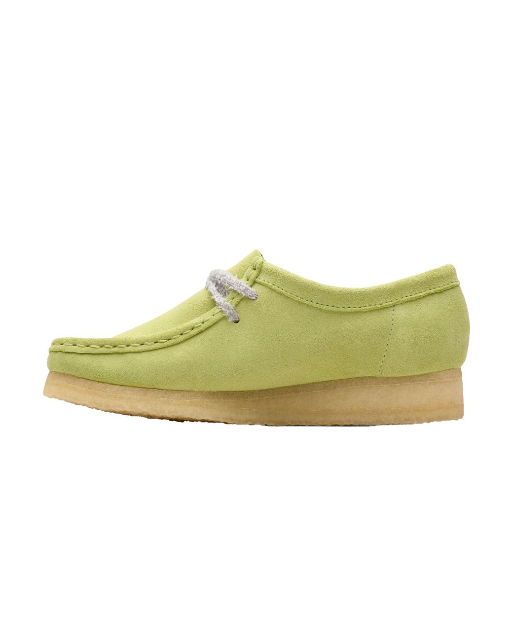 Clarks Black Wallabee "Swirl Pale Lime" 26175670"