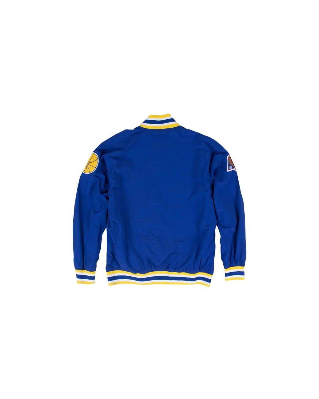Mitchell & Ness Blue Nba 1996-97 Authentic Away Warm Up "1996-97 Golden State Warriors" 605631096Gsw" for men