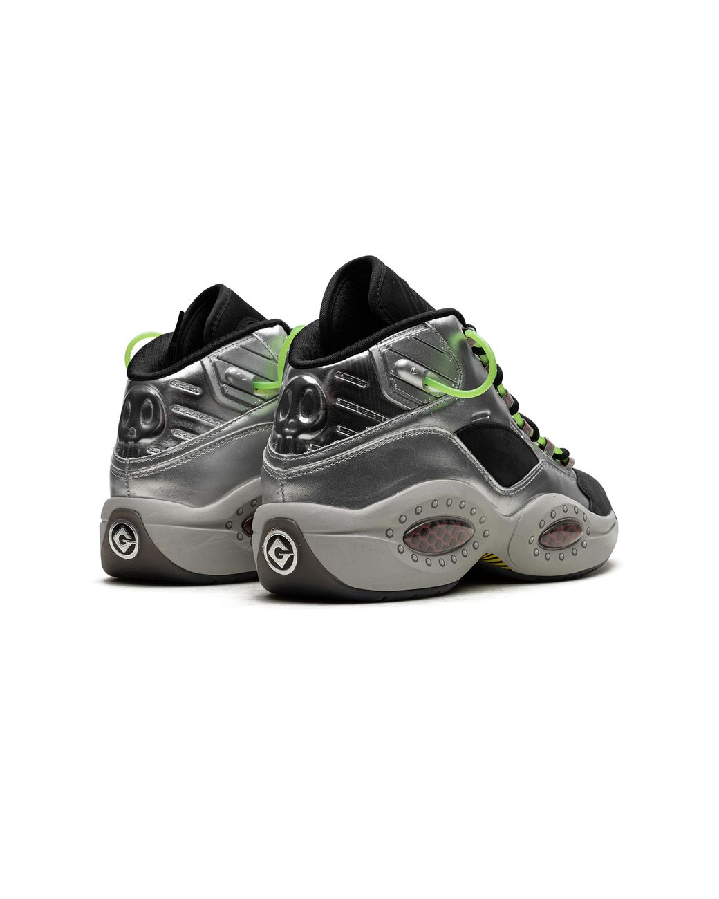 Reebok Black Minions X Question Mid "Gru" Fw7548" for men