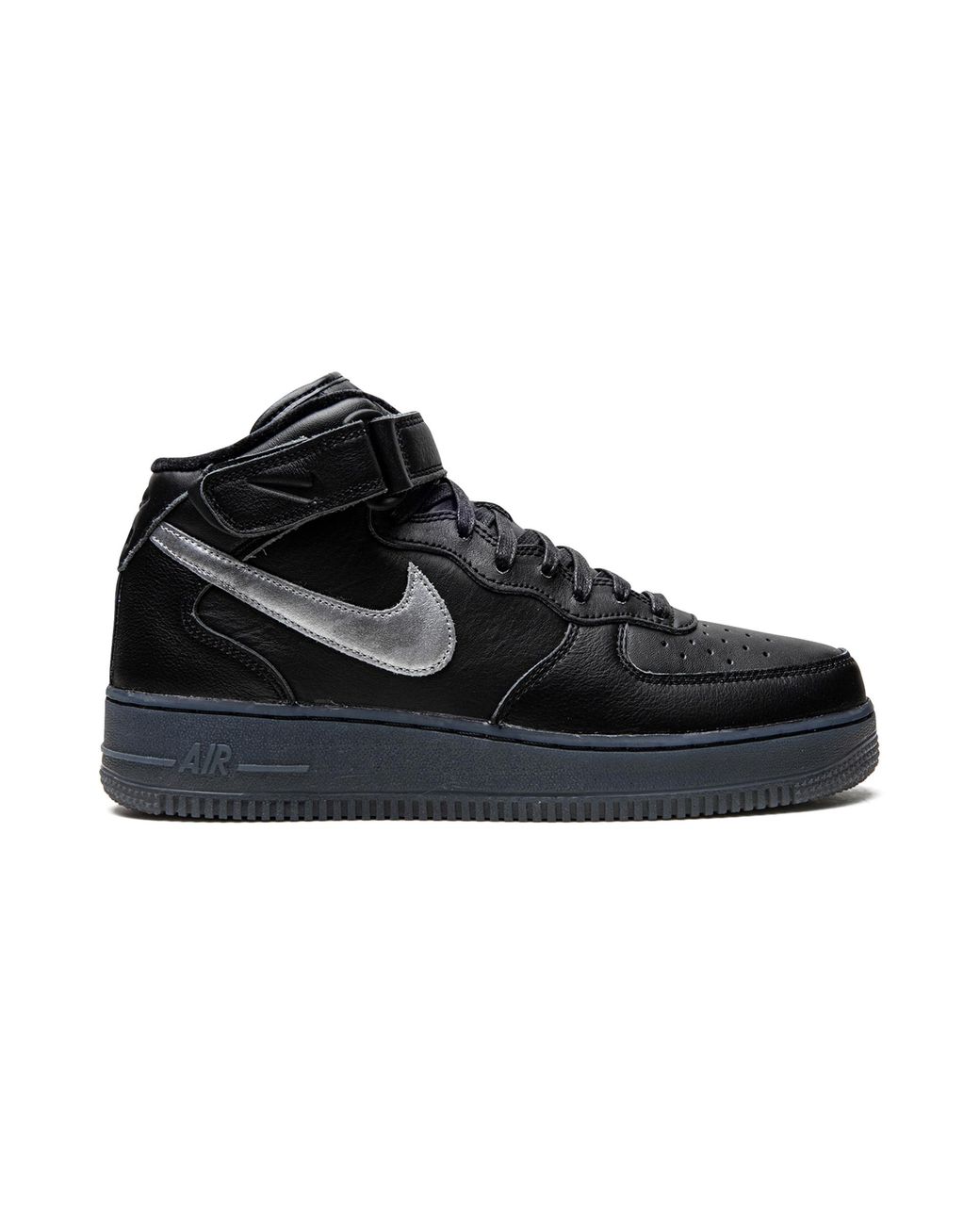 Nike Black Air Force 1 Mid Metallic" Dx3061 001" for men