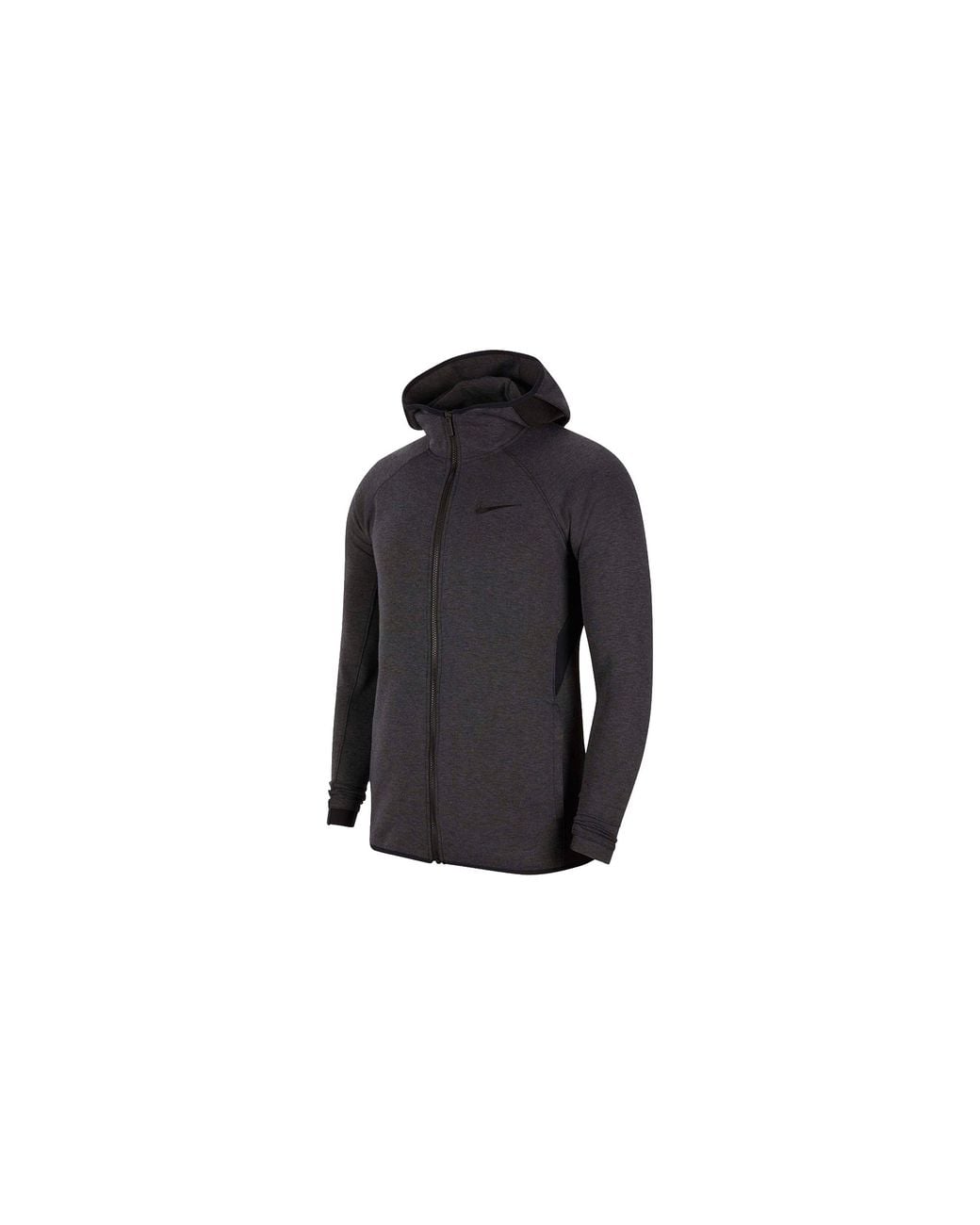 Nike Black Showtime Full Zip Hoodie At3224 032" for men