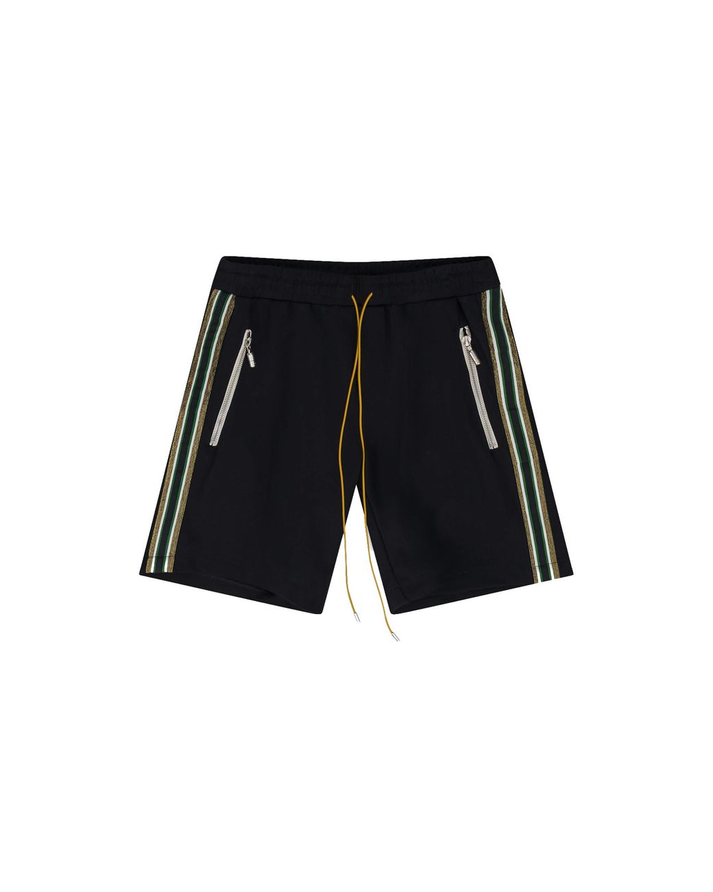 Rhude Black Traxedo Shorts Rh02Asr02106" for men