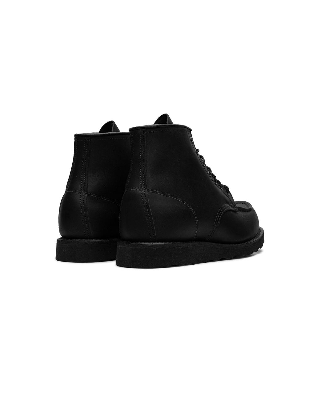 Red Wing Black Classic Moc 6 Inch Boot Harness" 8074" for men