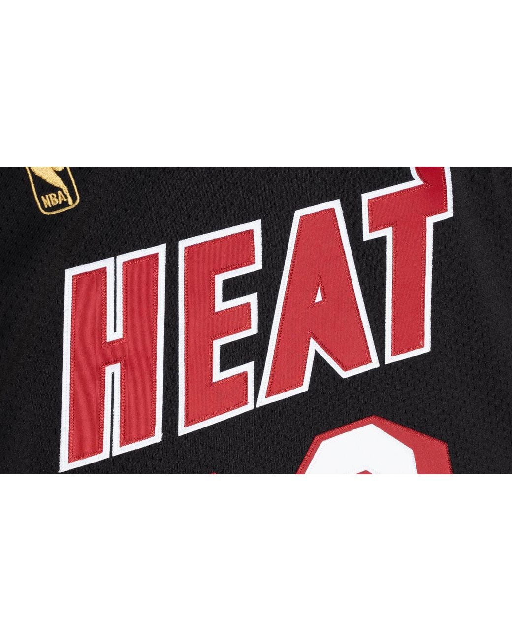 Mitchell & Ness Black Authentic Jersey "Nba Miami Heat 96 Tim Hardaway" Ajy4Cp19142 Mheblck96Tha" for men