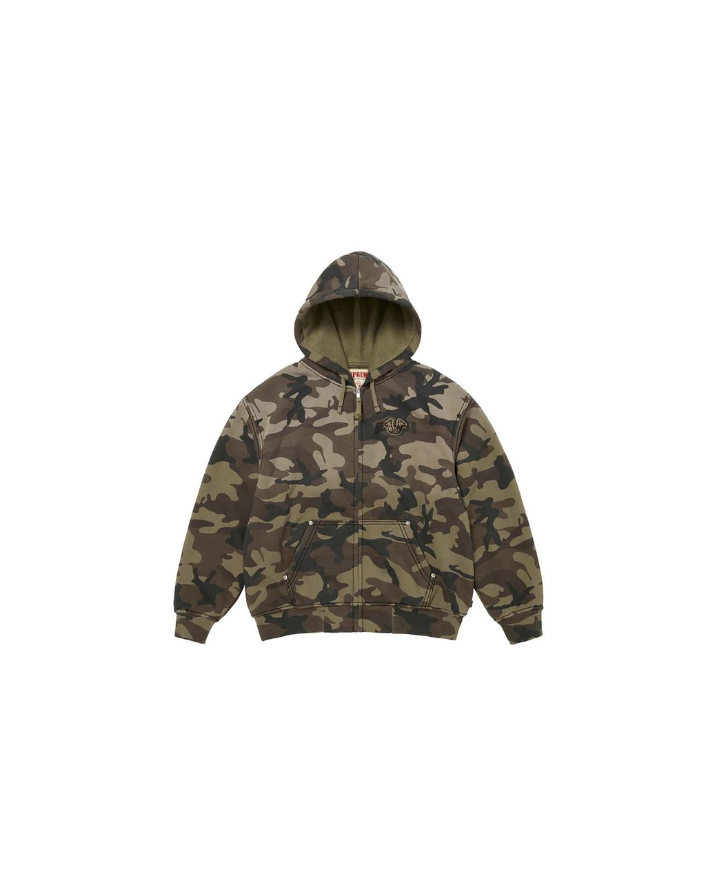 Supreme Black True Religion Zip Up Hooded Sweatshirt "Fw25