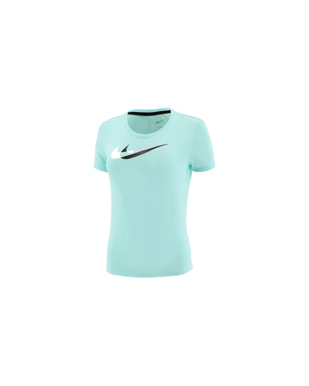 Nike Black Dri-Fit Swoosh Run Short-Sleeve Running Top Dd6478 482"