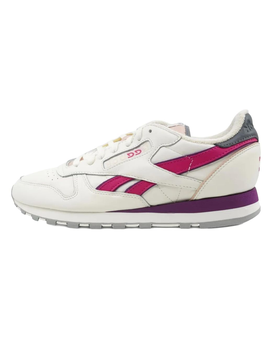 Reebok Black Classic Leather "Chalk Fusion" Gy2501" for men