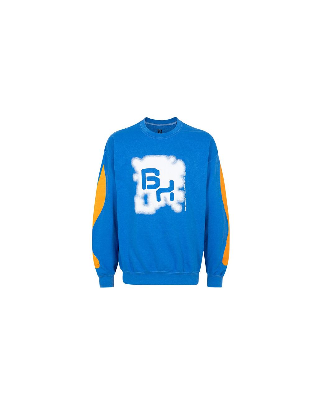 BROCKHAMPTON Blue Spray Logo Crewneck 83852088" for men
