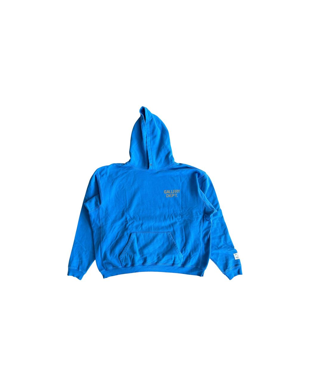 GALLERY DEPT. Blue Logo Hoodie & Gd359" for men