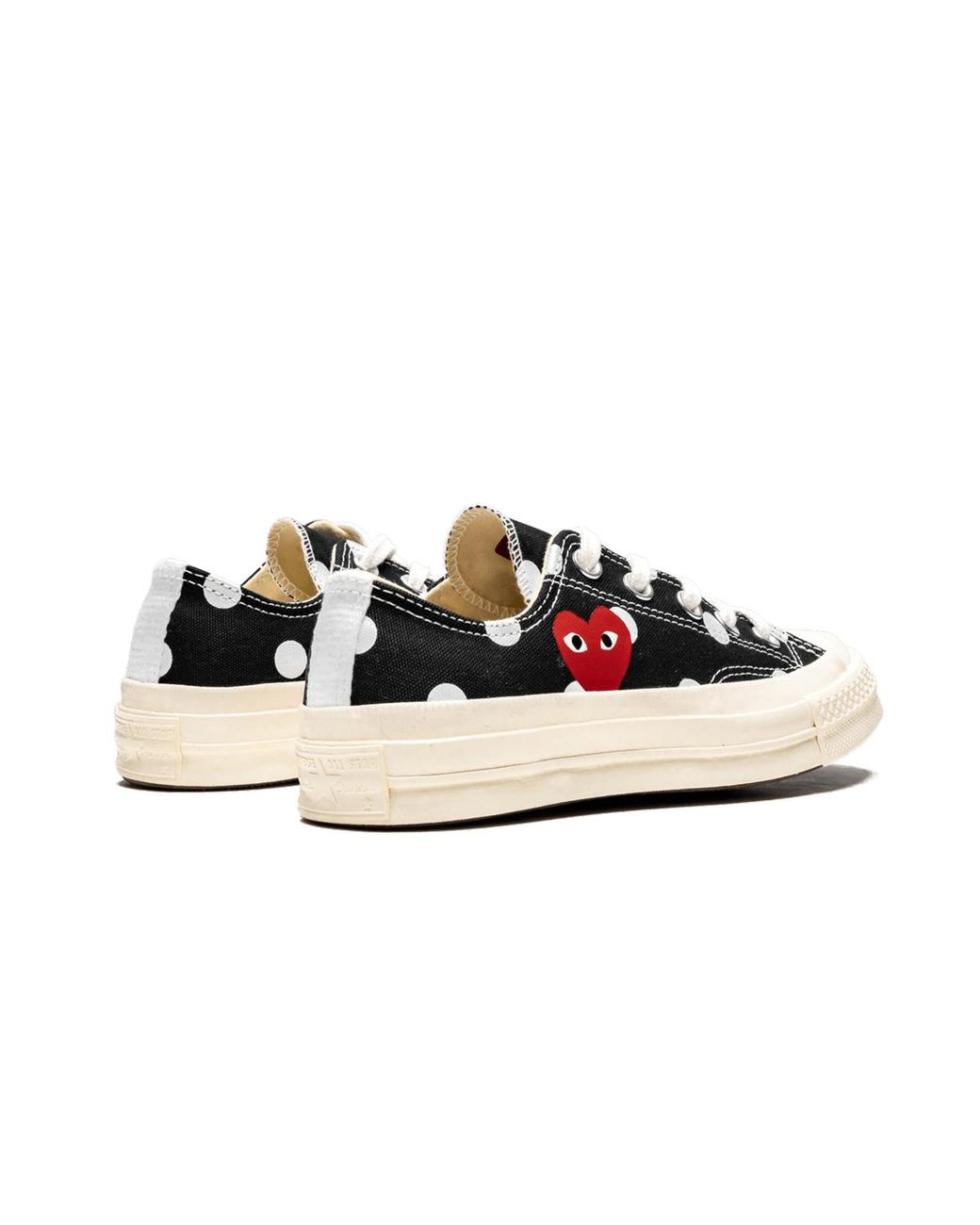 Converse Black Chuck 70 Ox "Comme Des Garçons Play Polka Dot" 157248C" for men