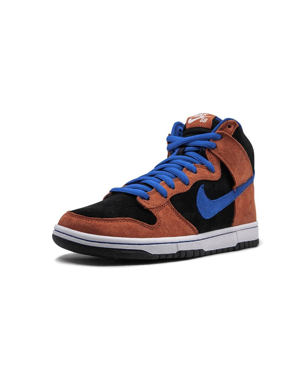 Nike Blue Dunk High Premium Sb "Knicks" 313171 841" for men