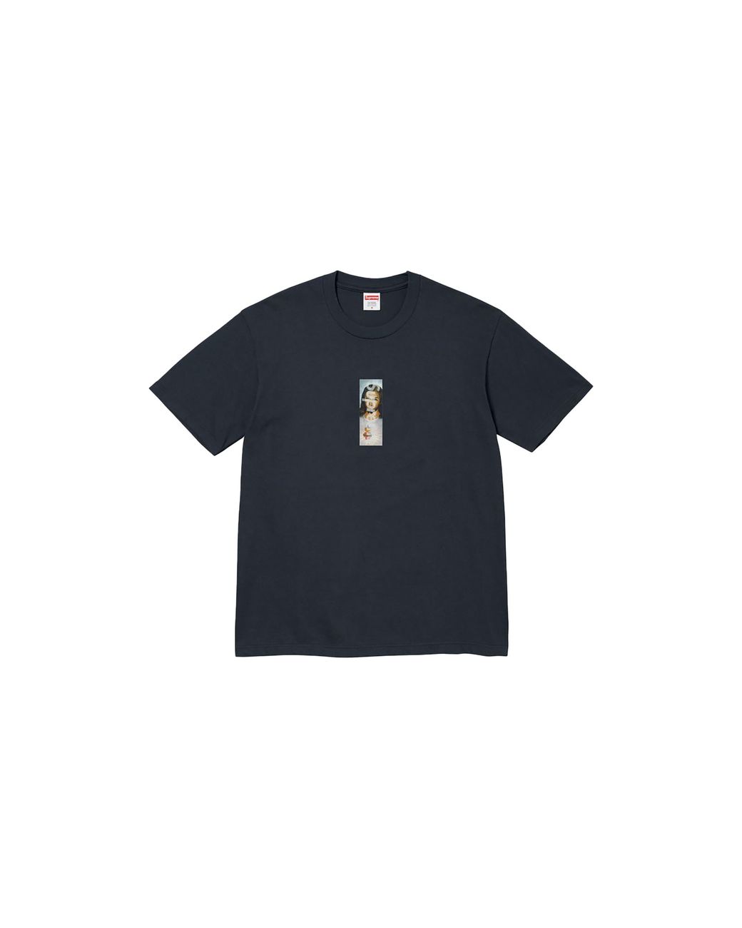 Supreme Blue Prayer Card Box Logo T-Shirt "Fw26