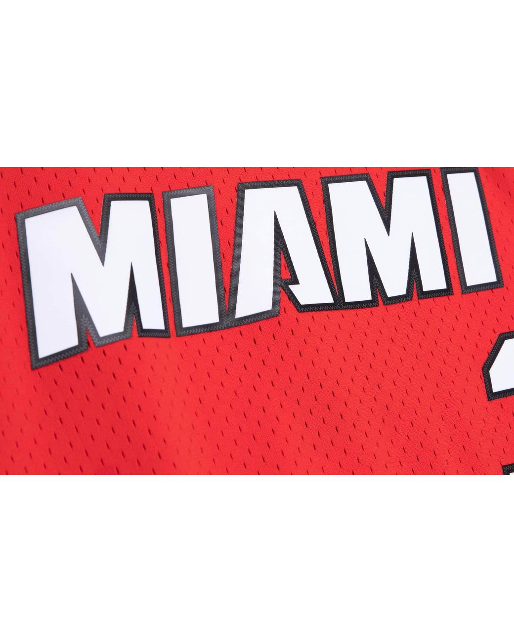Mitchell & Ness Red Alternate Jersey "Nba Heat 2005 Dwyane Wade" Smjy3495 Mhe05Dwaunrd" for men