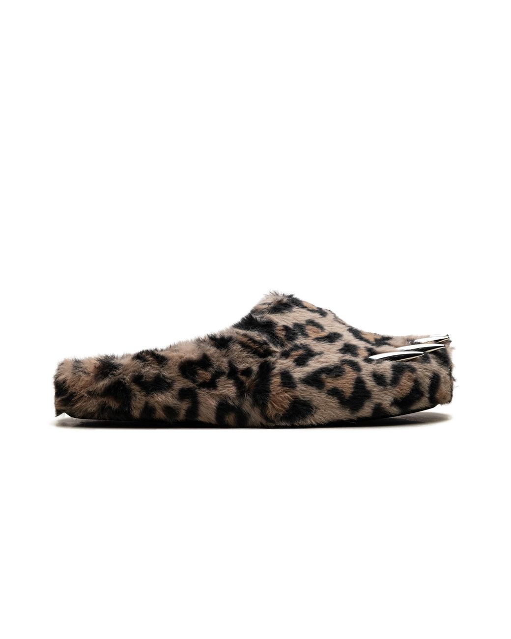 Bravest Studios Black Leopard Claw Mule Leopard" Bs49" for men