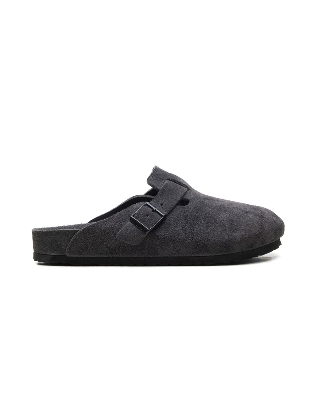 Birkenstock Black Boston Exquisite Suede "Charcoal" 1031485" for men