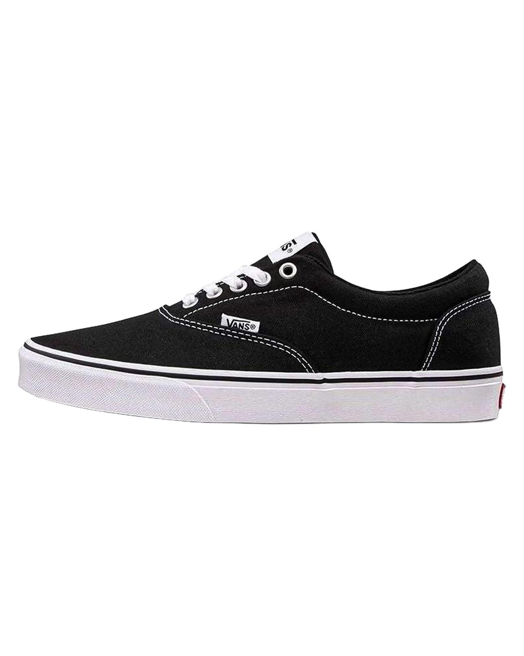 Vans Black Doheny Canvas Low Top Vn0A3Mtf187" for men