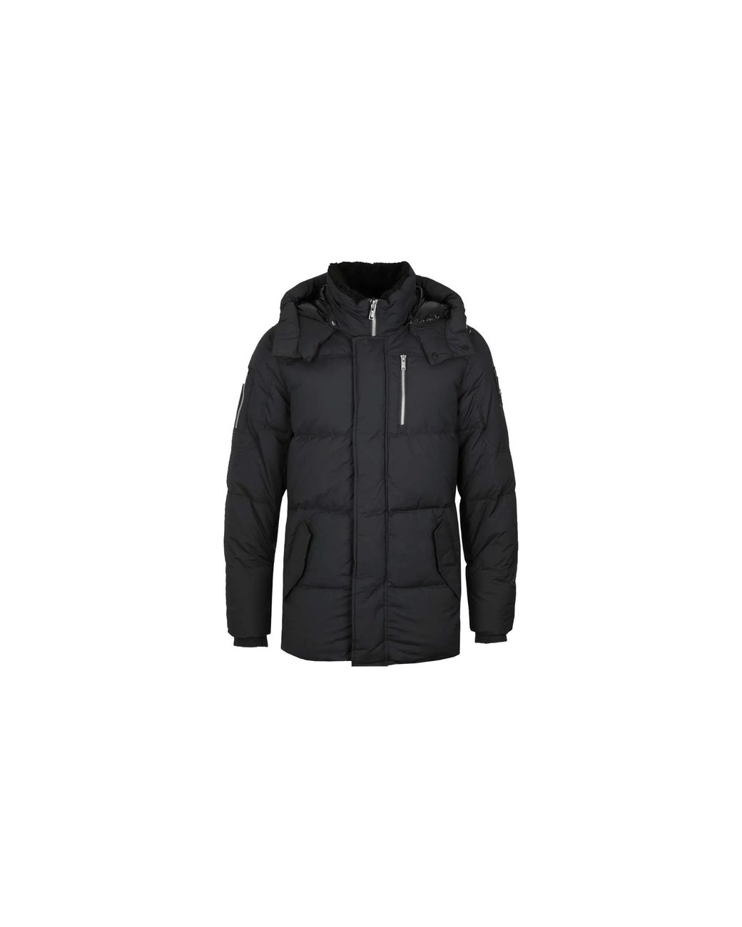 Moose Knuckles Black Everest 3Q Puffer Jacket M35Mj146 292" for men