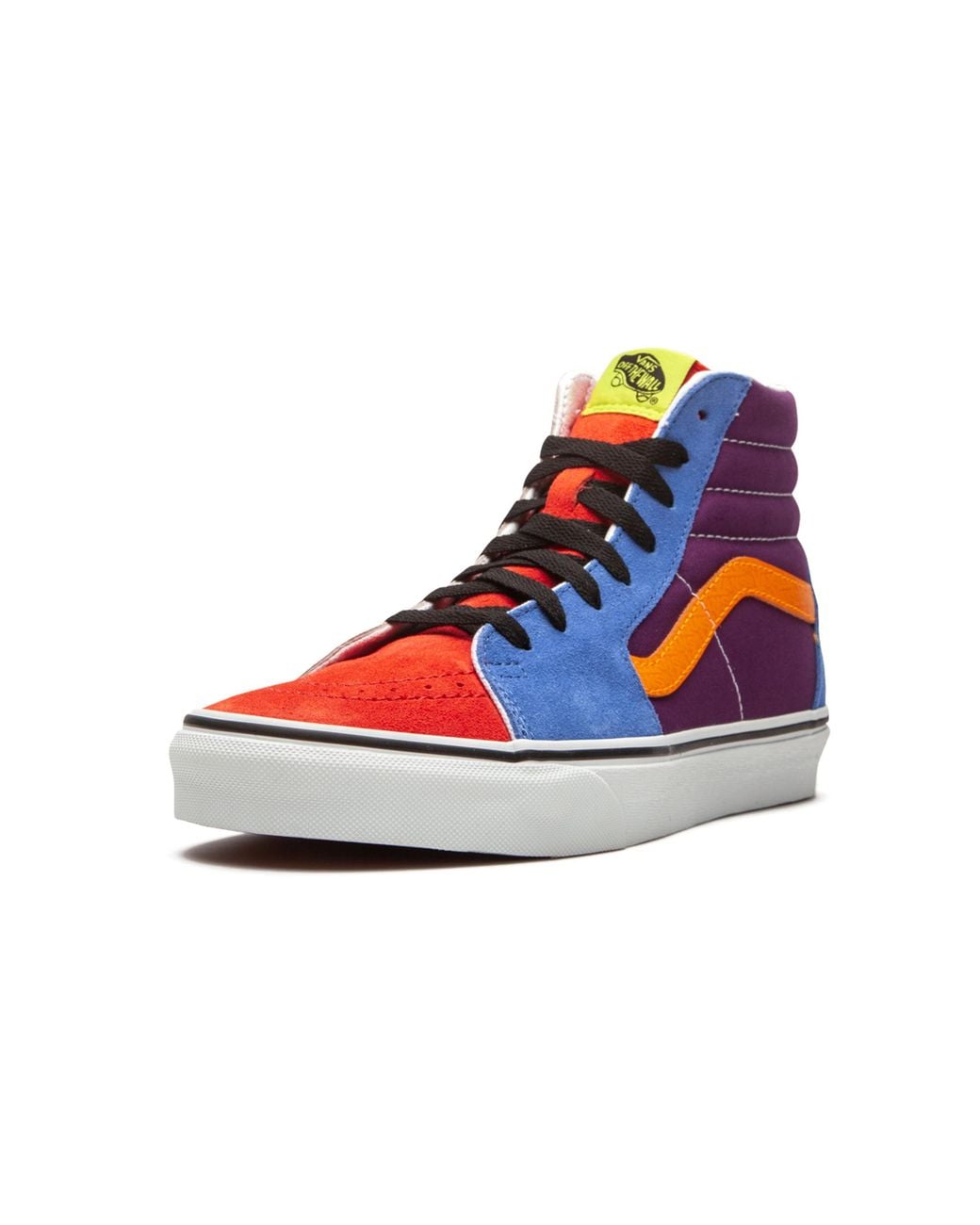 Vans Blue Sk8-Hi Retro High Top Casual Skate Shoes Splicing Vn0A4Bv616V for men