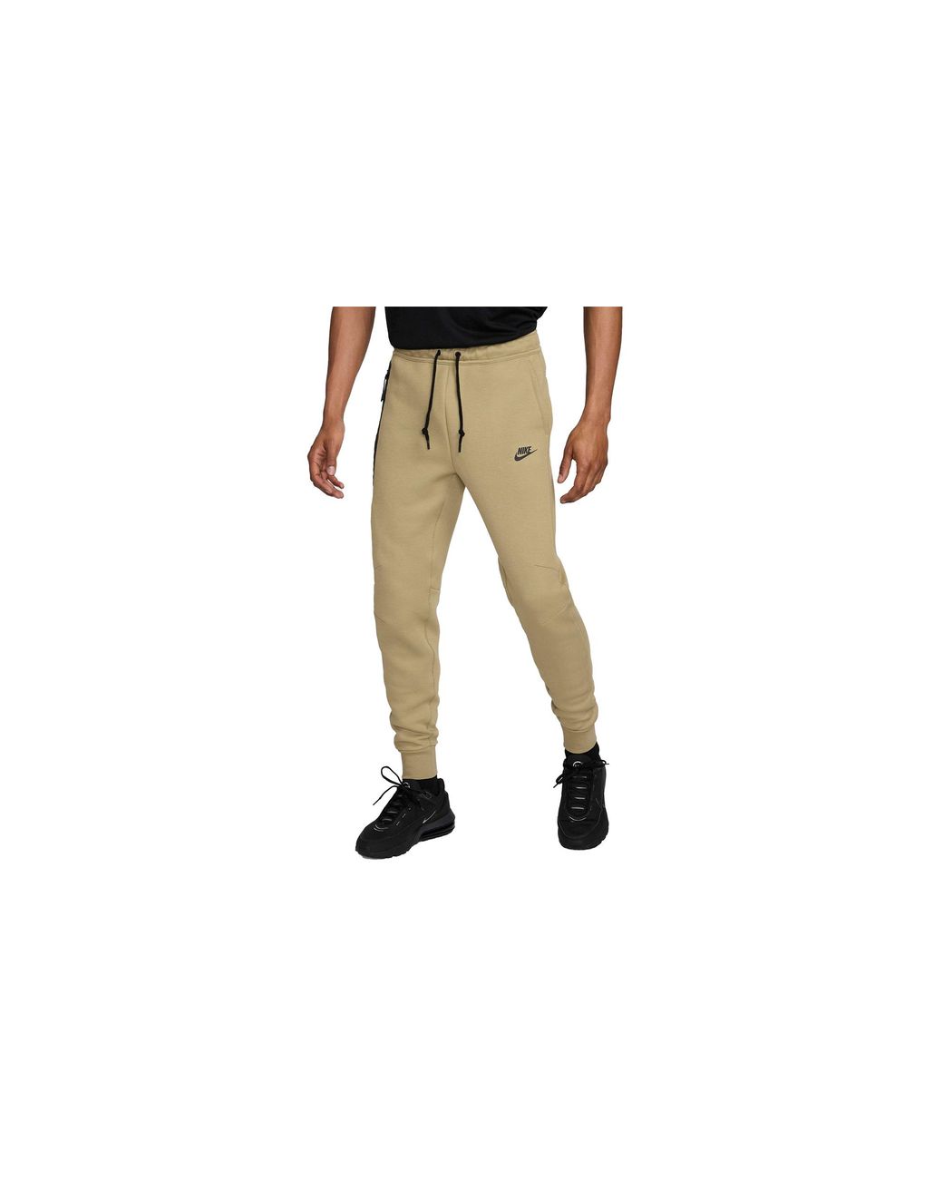 Nike Black Tech Fleece Jogger Pants "Neutral" Fb8002 277" for men
