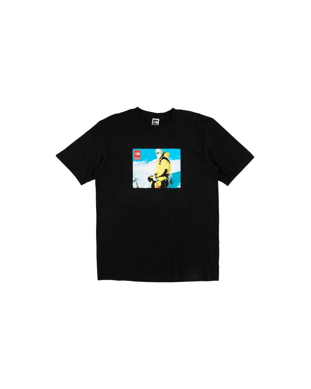 Supreme Black Tnf Photo T-Shirt "Fw18" Su6171"