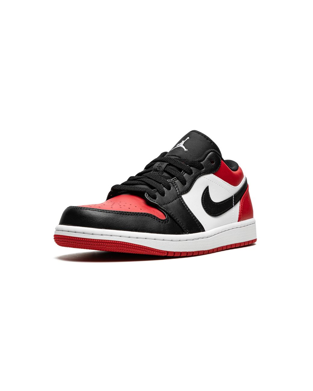 Nike Black Air 1 Low "Bred Toe" 553558 612" for men