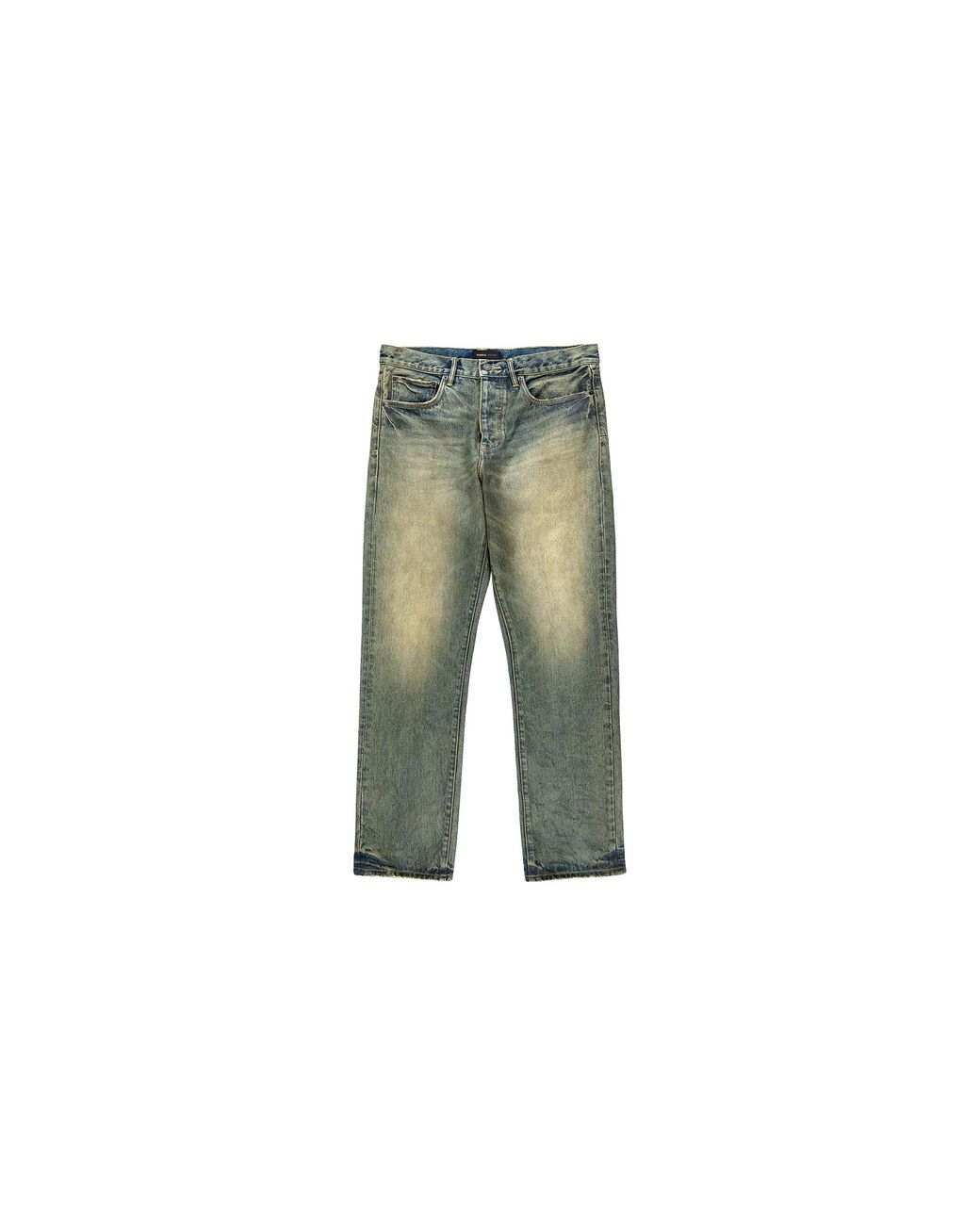 Purple Brand Black Sand Dune Straight Leg Jeans "Dark" P011 Sduc125" for men