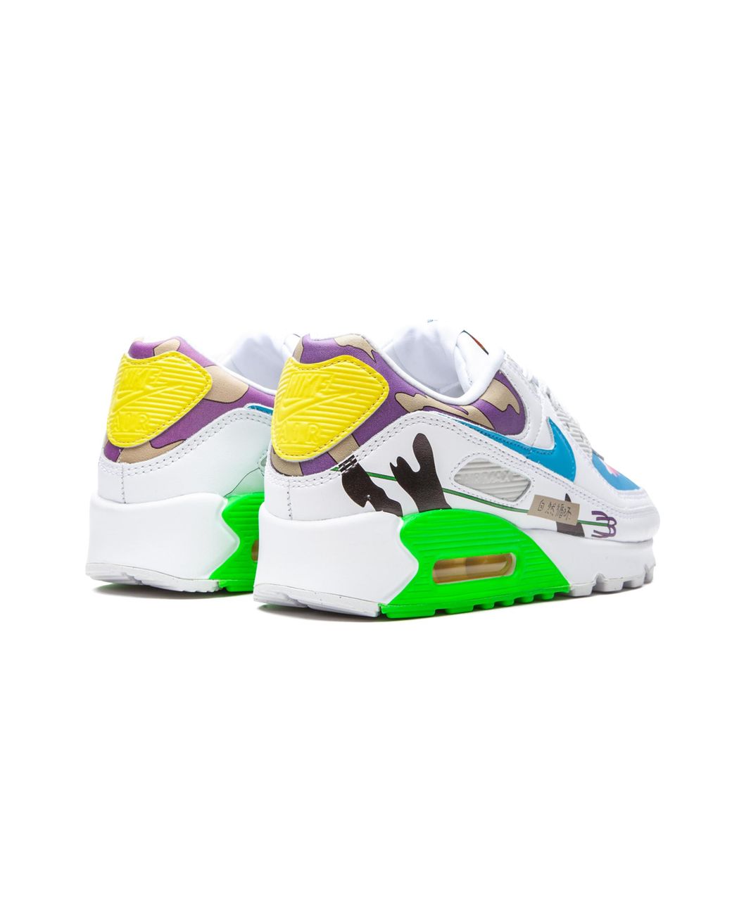 Nike Green Flyleather Air Max 90 Qs "Ruohan Wang" Cz3992 900" for men