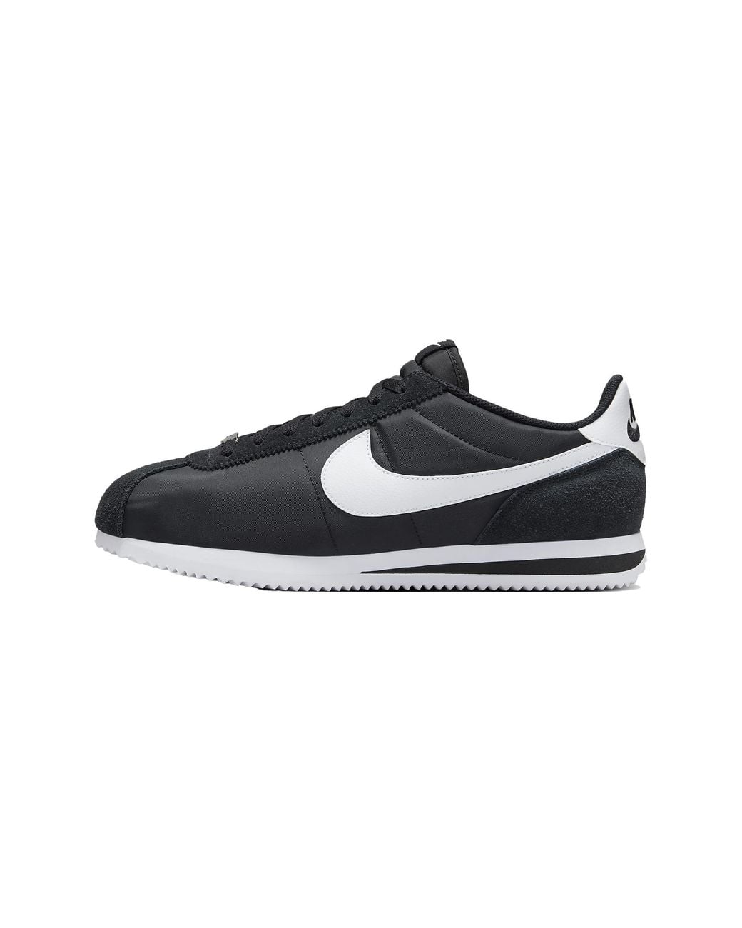 Nike Black Cortez Textile Shoes for men