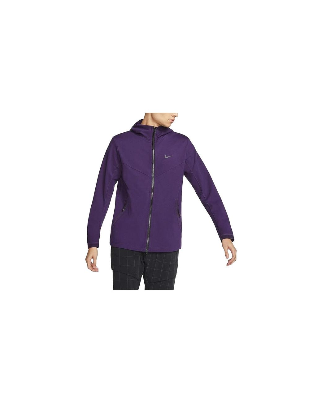 Nike Purple Sportswear Tech Pack Hooded Full-Zip Jacket Bv4489 525" for men