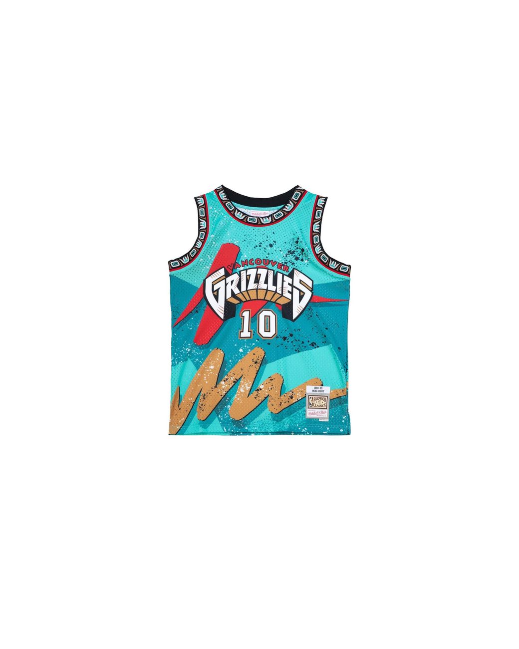 Mitchell & Ness Black Hyper Hoops Swingman Jersey "Nba Grizzlies 1998 Mike Bibby" Tfsm1253 Vgr98Mbiteal" for men