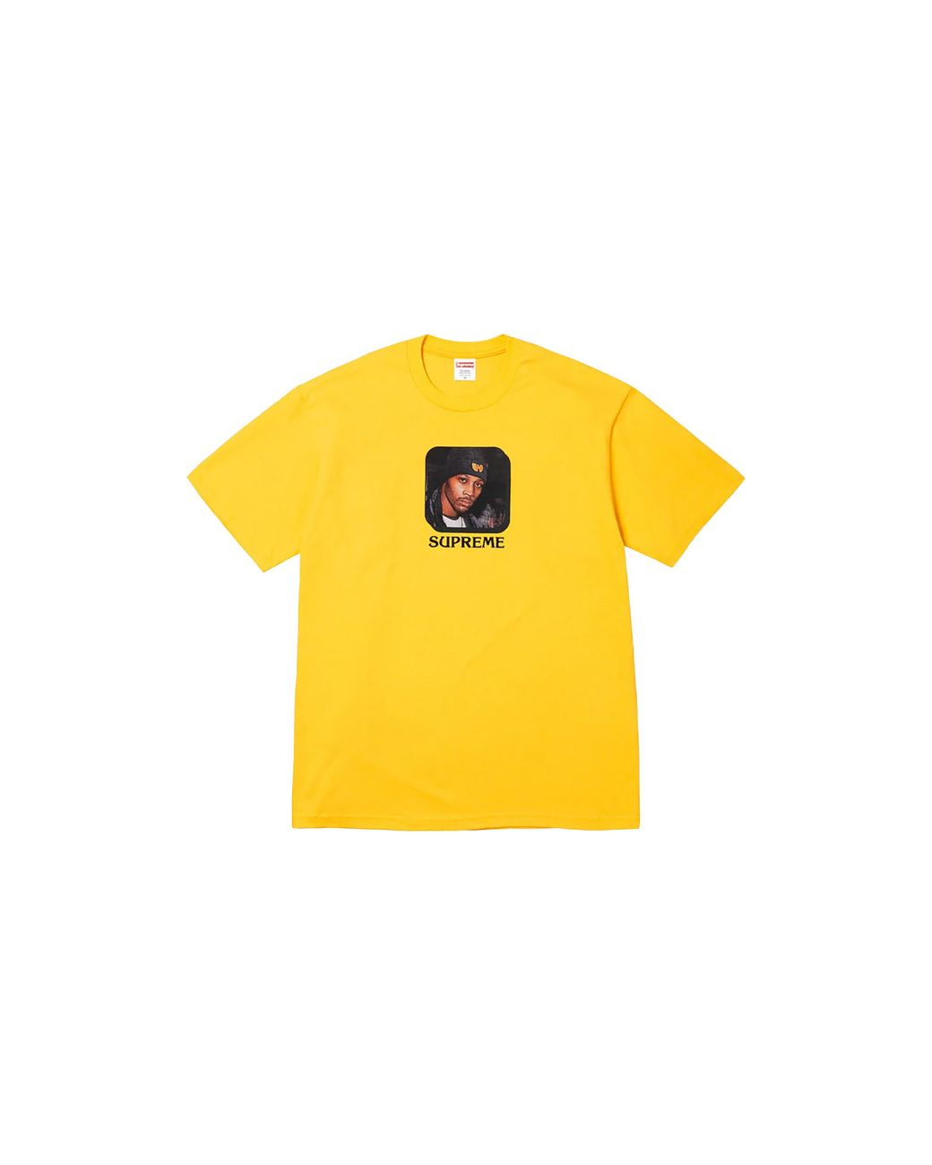 Supreme Yellow Wu-Tang Clan Rza T-Shirt "Fw25