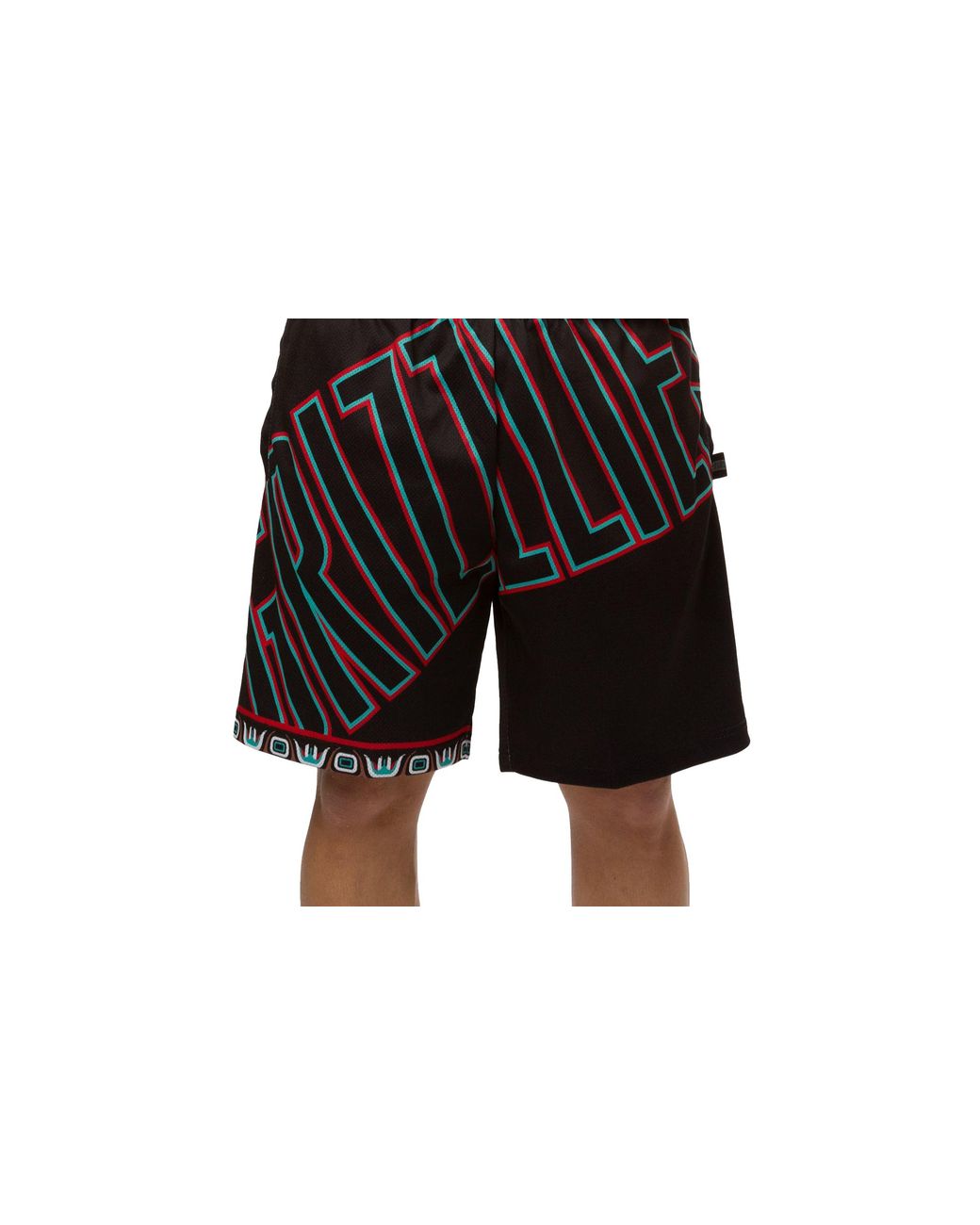 Mitchell & Ness Black Blown Out Fashion Shorts "Nba Grizzlies" Shorbw19147 Vgrblck" for men