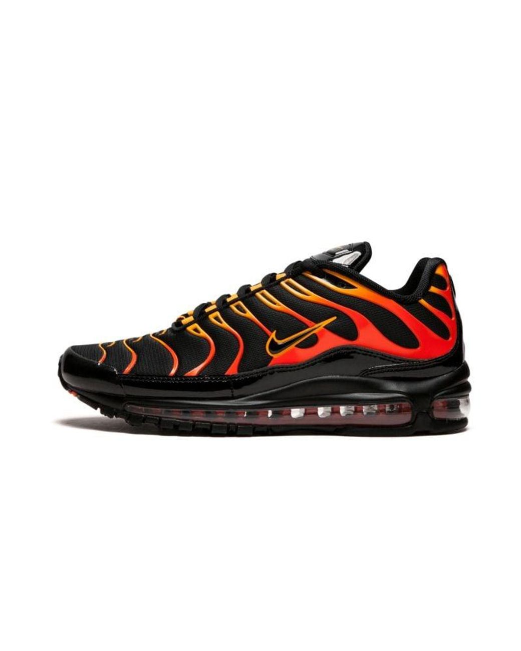 Air max 97 shop plus black and red