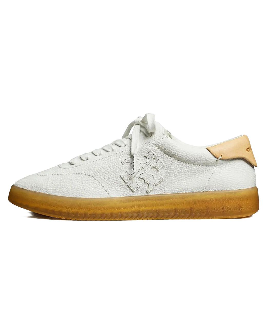 Tory Burch Black Phoenix Sneakers "Purity Purity Brushed Almond" 169725 100"