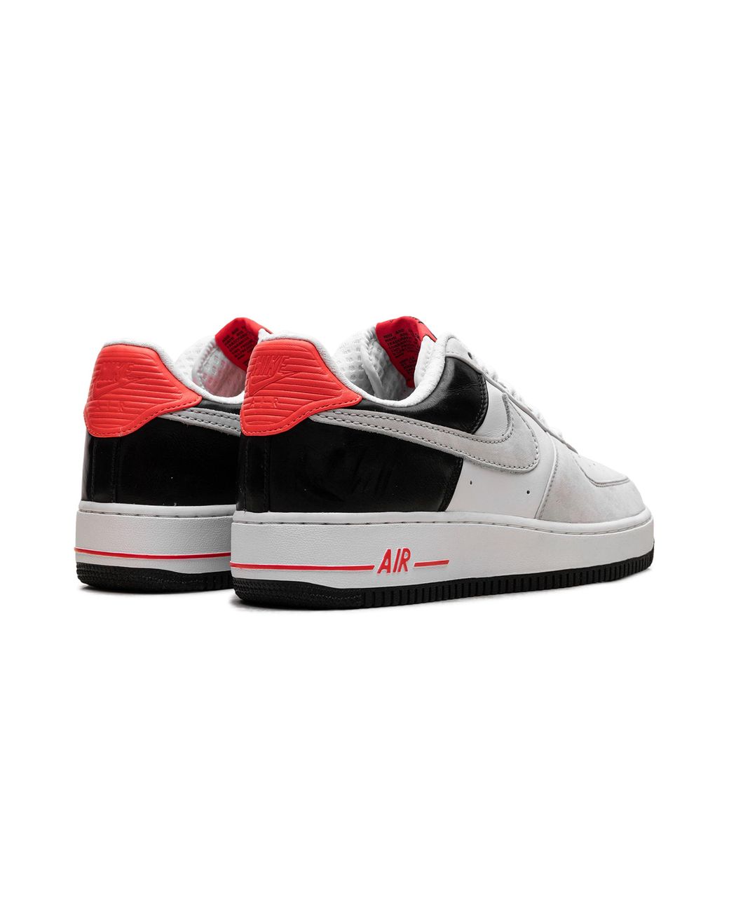 Nike Black Air Force 1 Low Premium "Infrared" 318775 101" for men