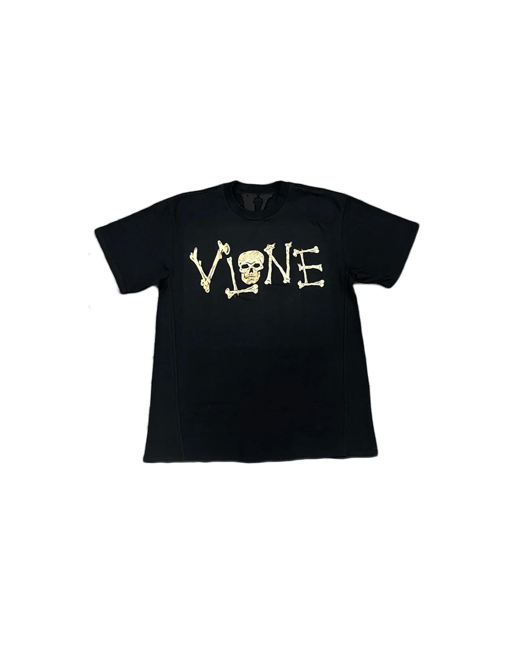 Vlone(GOAT) Black Lost Bones Ss T-Shirt 6Htd9Dxi" for men