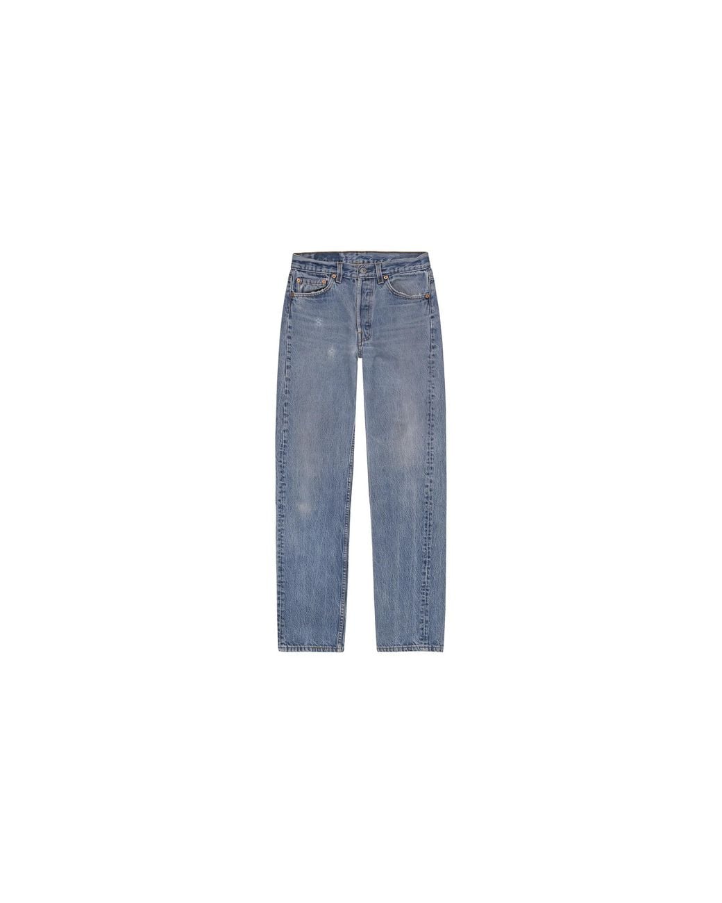 DENIM TEARS Blue Vintage 501 Straight Jeans Dt1029" for men