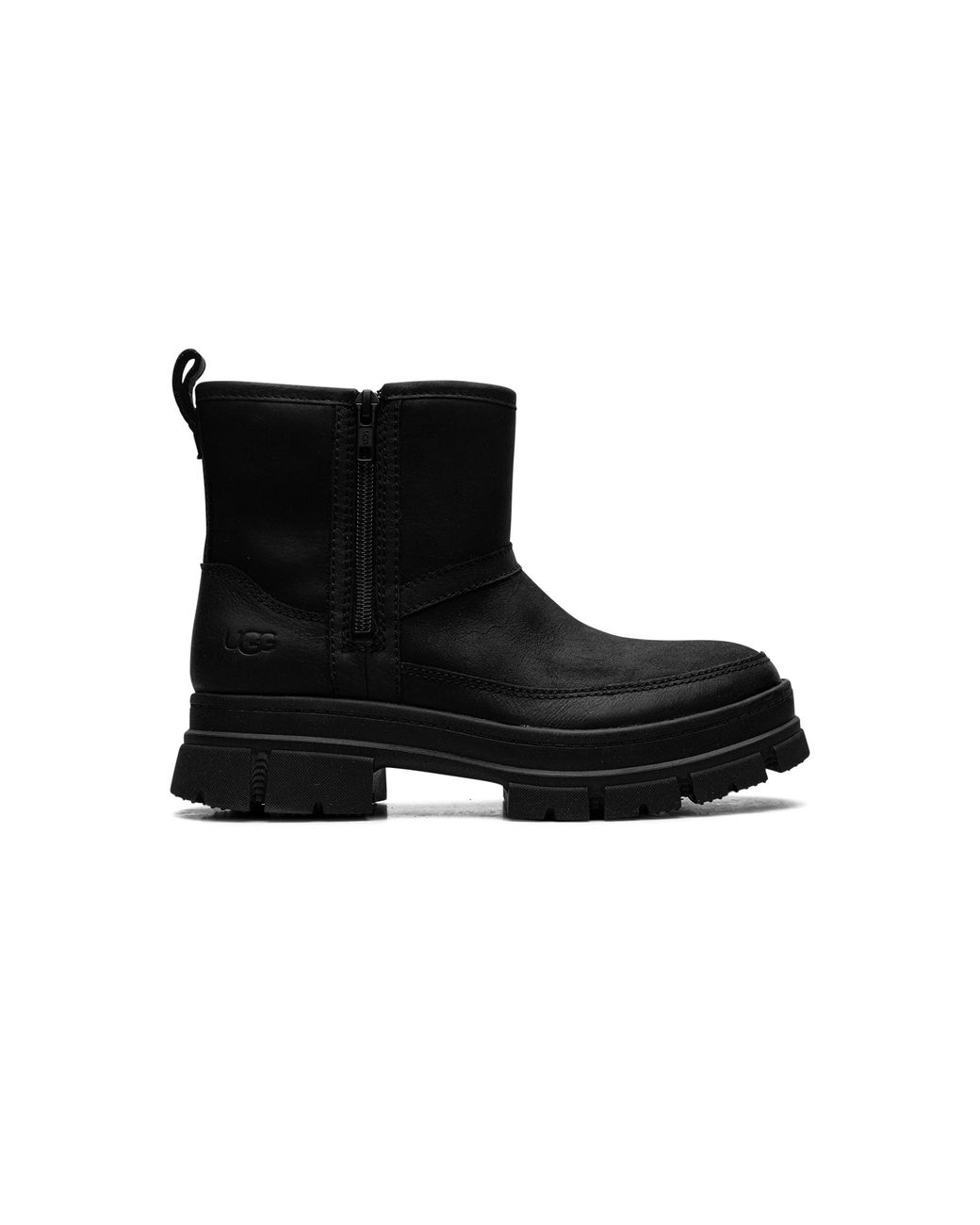 Ugg Black Ashton Zip Boot 1158206 Blk"