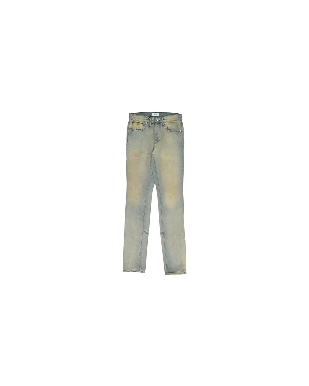 Rhude Black Straight-Fit Jeans Rhd-Mjns-0031" for men